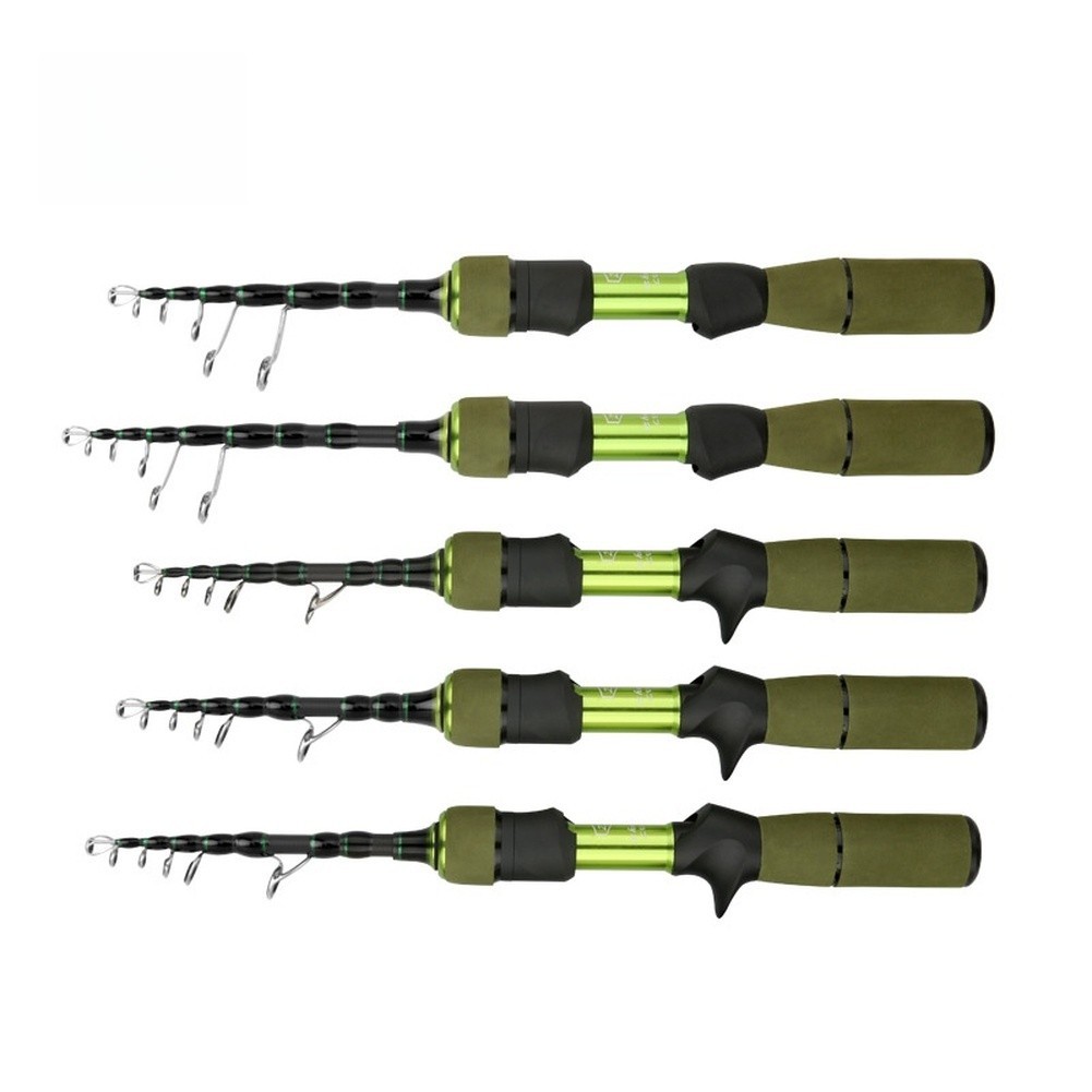 18M Carbon Telescopic Fishing Rod UL with Comfortable Grip and Large Guides