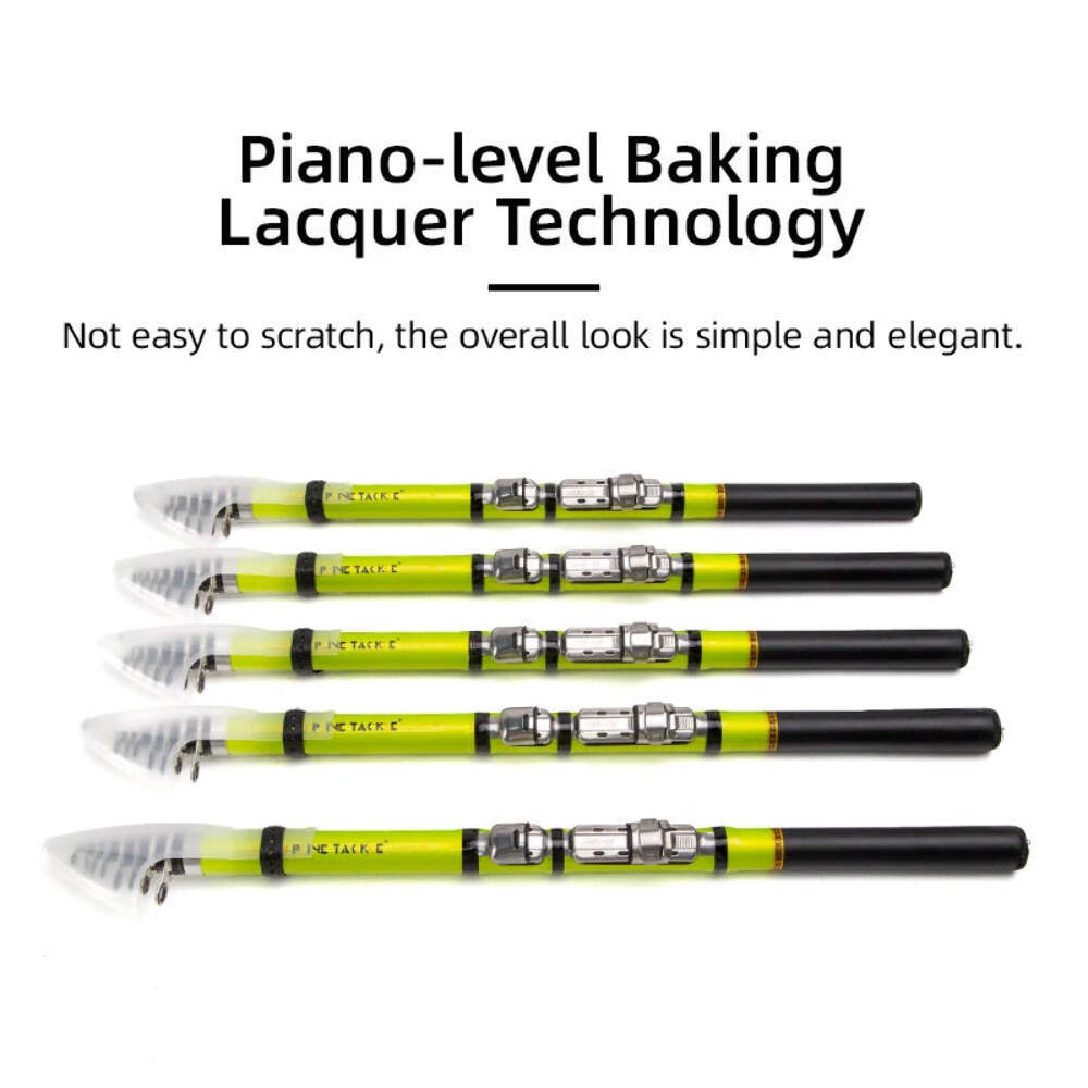 Telescopic Rock Fishing Rod 3.0M Spinning Fly Carp Feeder Carbon Fiber Mini Trav