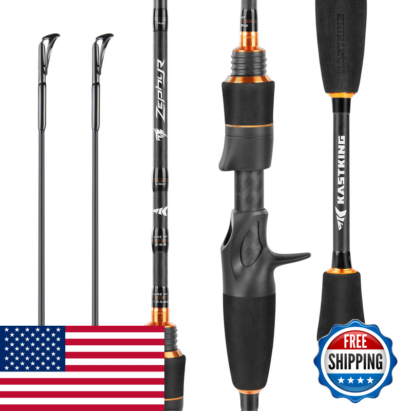 Kastking Zephyr Finesse Fishing Rods Bfs Baitcasting Spinning Rods Im6 Graphite