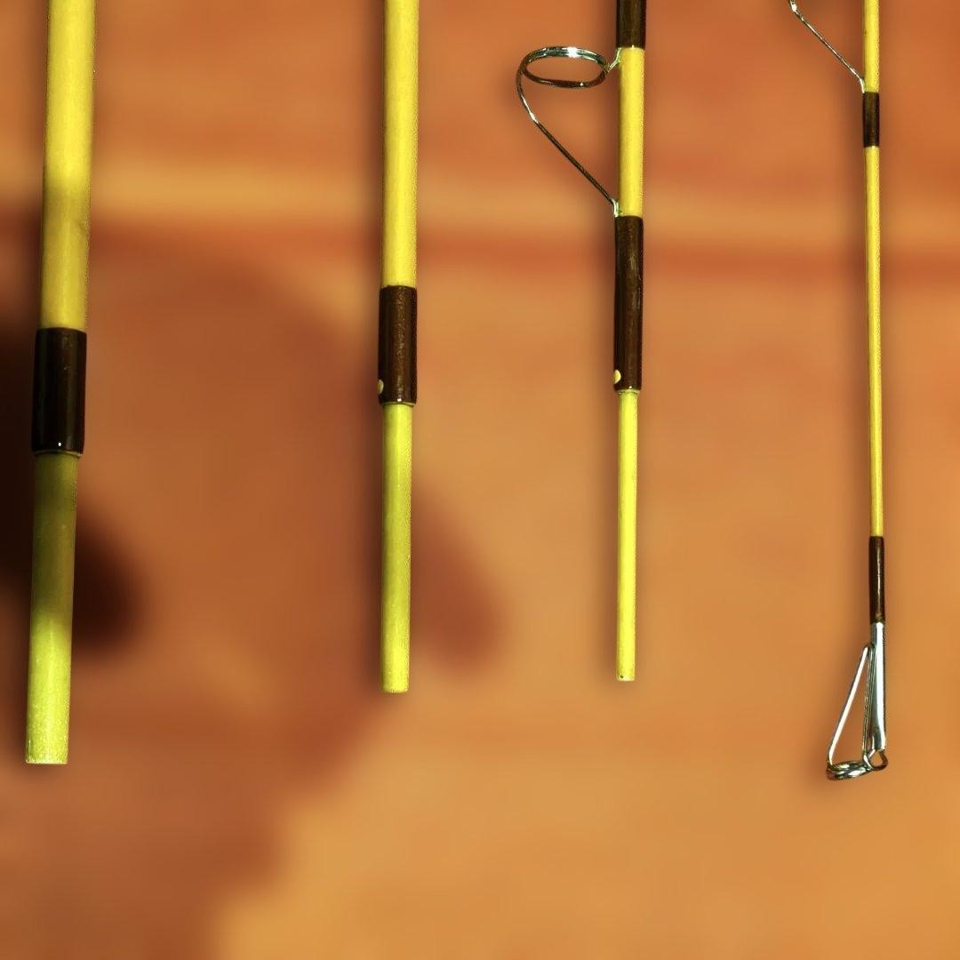 L.L.Bean 80’s 4-Pc Pack Baitcast Rod 6ft Vintage Glass Fishing Gear JDM