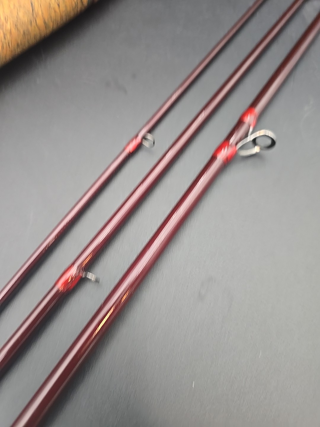 Extraordinary Terry Henson 10′ 4 weight nymphing fly rod Loomis blank