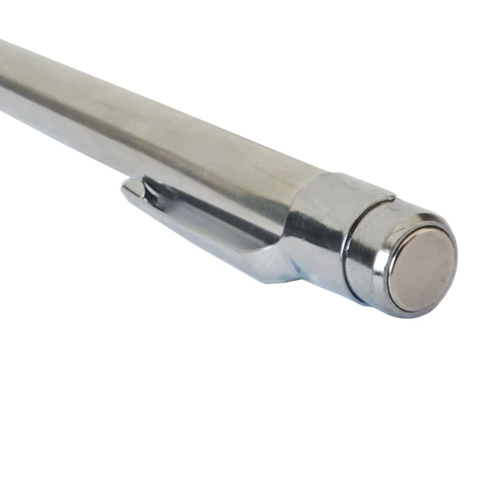 CKZYHHJ Telescoping Collapsed 3/8″ x 6-3/8″ (9.5mm X 162 mm), Silvery White
