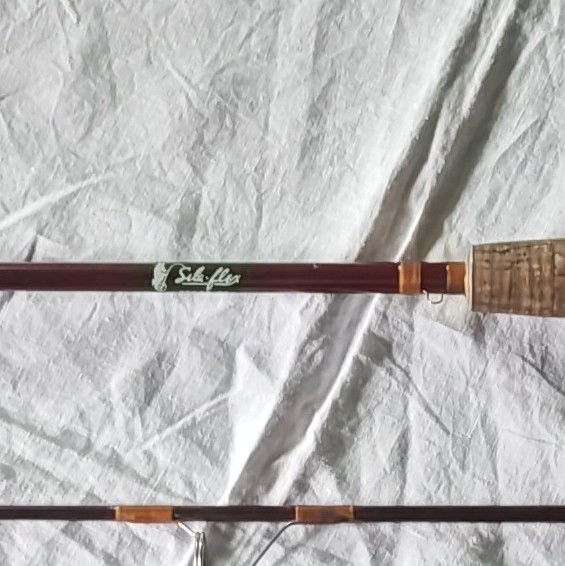 Shakespeare Silaflex Vintage 6ft 2pc Spinning Rod Cork, Medium 6-12lb
