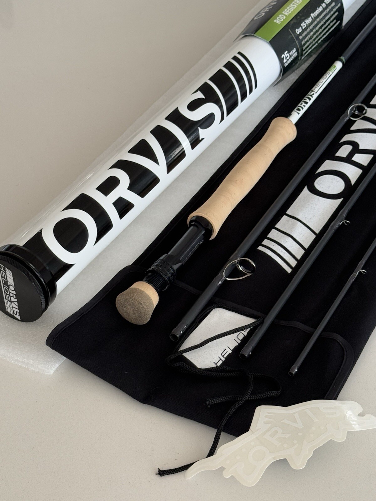 **BEAUTIFUL** 🔥 ORVIS HELIOS-3f 6wt 9’6”in~4pc Flyrod!! 🔥NEW🔥