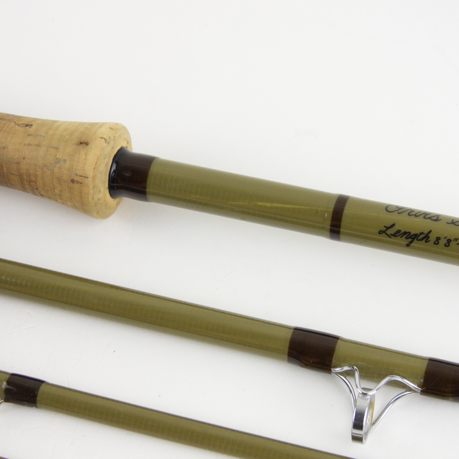 Orvis Superfine Glass Fly Fishing Rod. 8’ 8”. 8wt. W/ Tube & Sock.