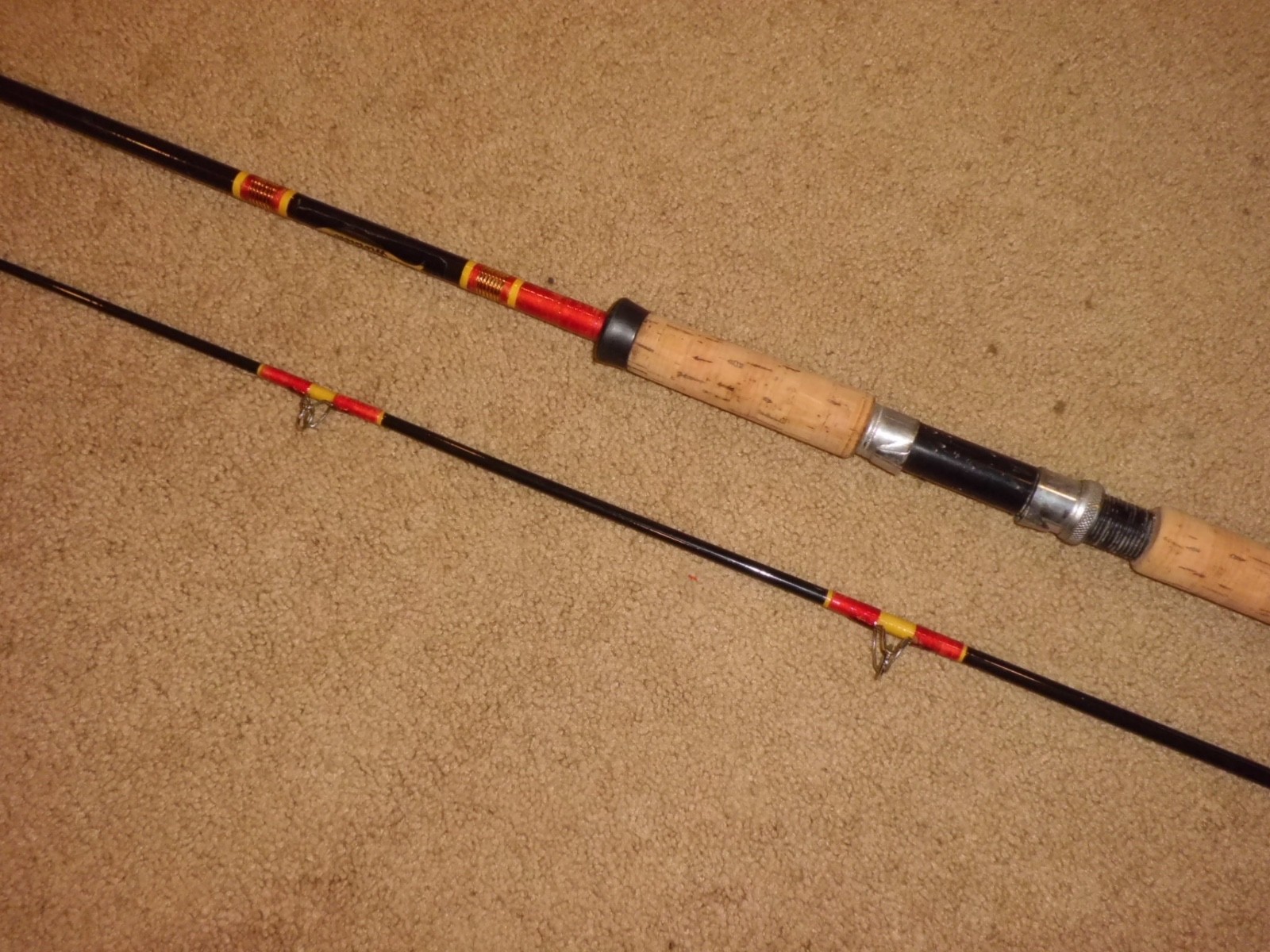 Vintage HARNELL Spinning salmon/Steelhead 9′ Rod made in USA