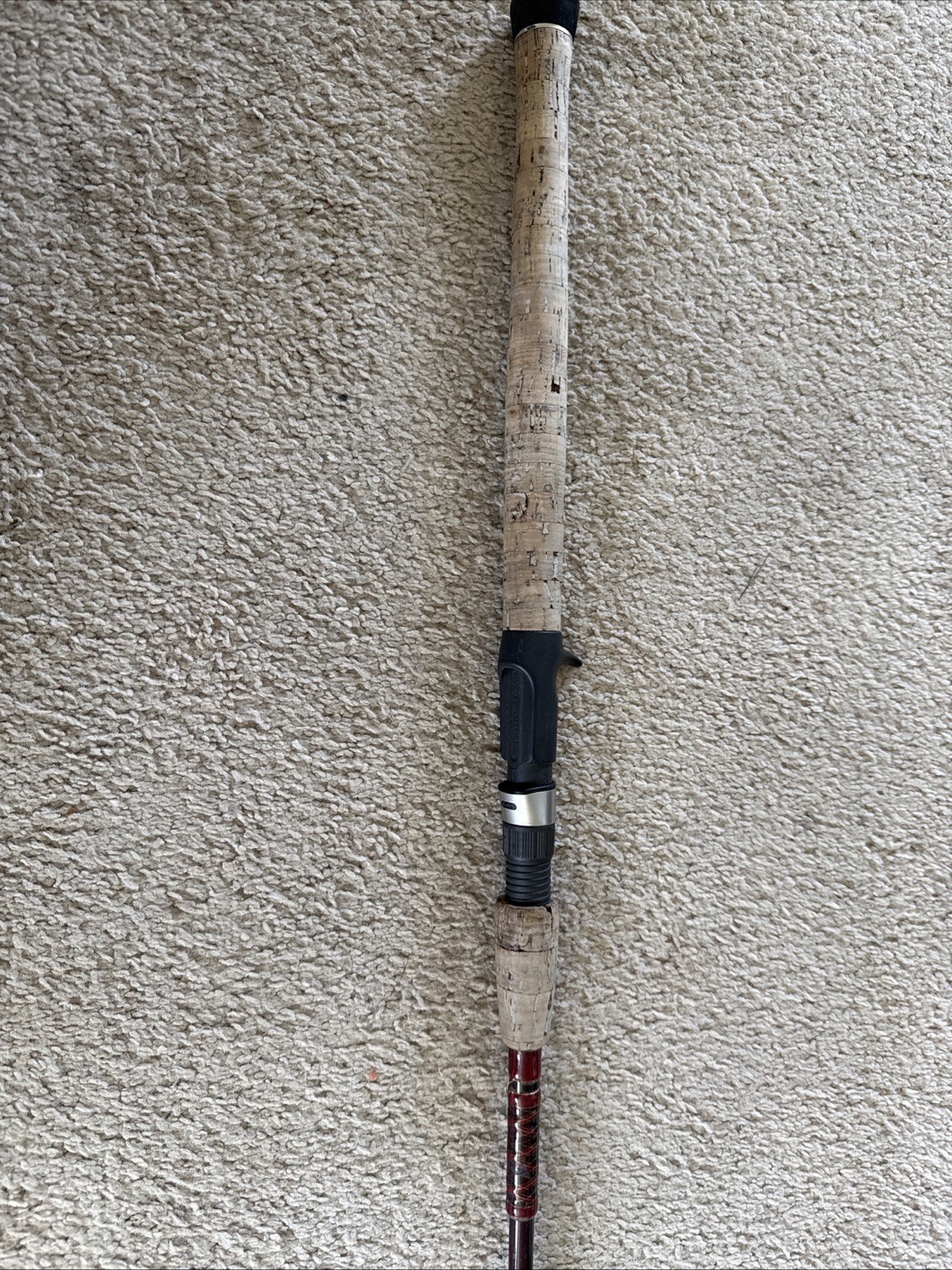 ABU GARCIA 7’6” 15-30LB MED HVY BASS TOURNAMENT LARRY NIXON FISHING ROD