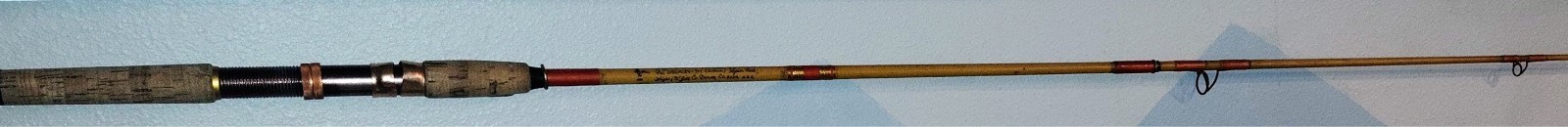 vintage eagle claw fishing rod spinning michigander special 1960s vintage rod
