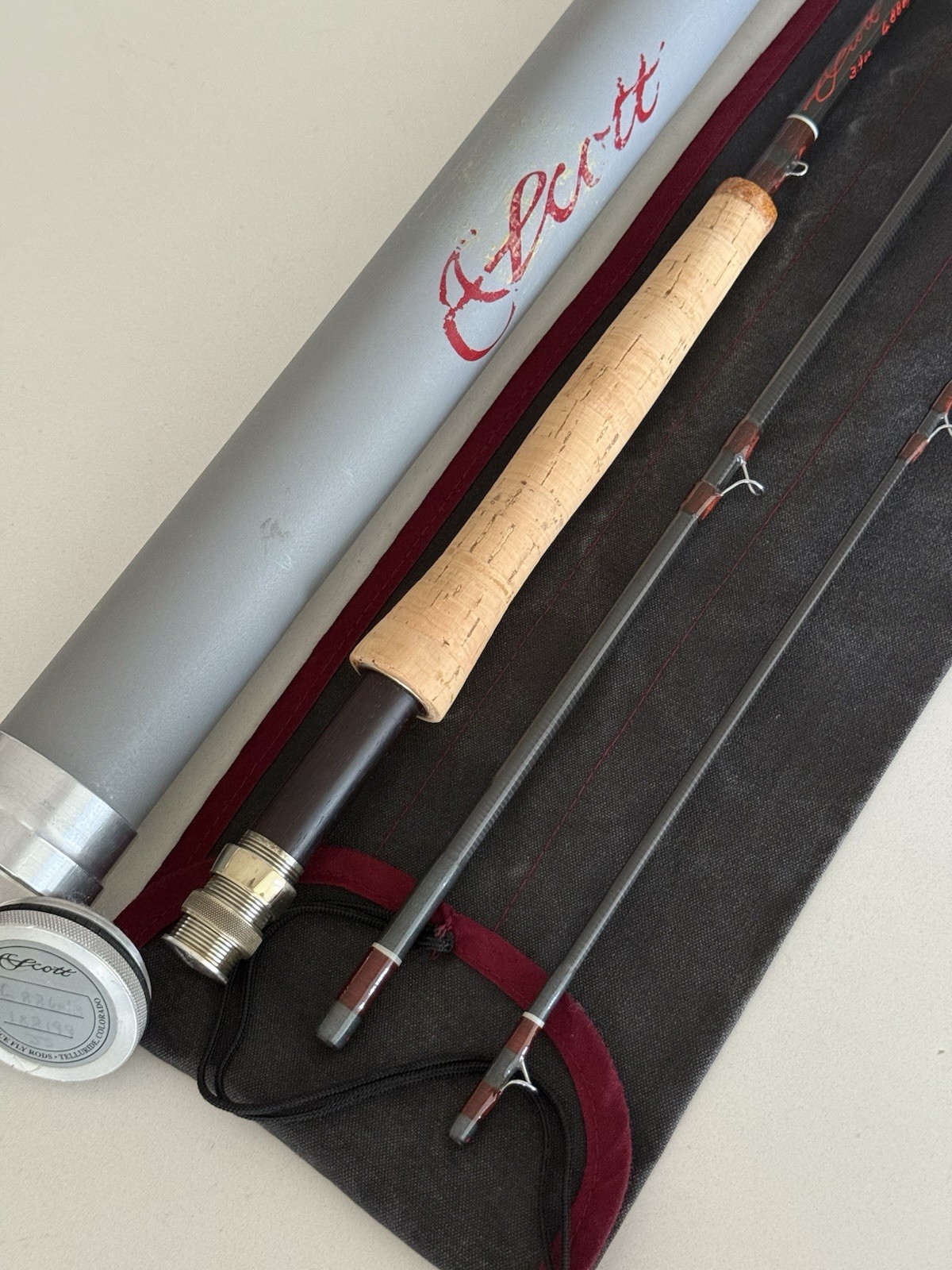 **BEAUTIFUL** 🔥 SCOTT G Series 6wt. 9’ft~3Pc Fly Rod!!🔥