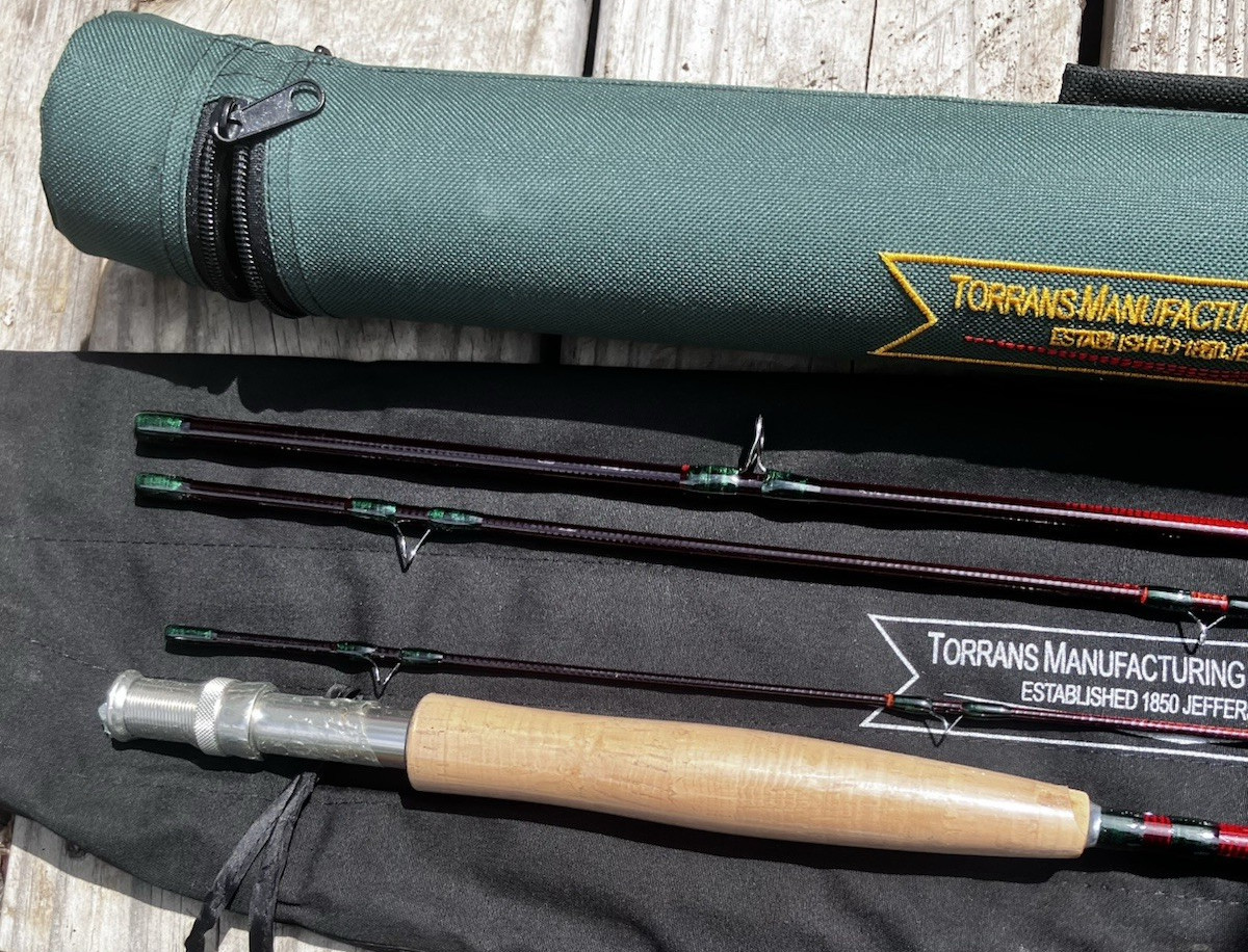 Torrans 4/5 wt 8′ Fly Rod 4pc w/ Case. Jefferson,Texas -Graphite, Free Shipping