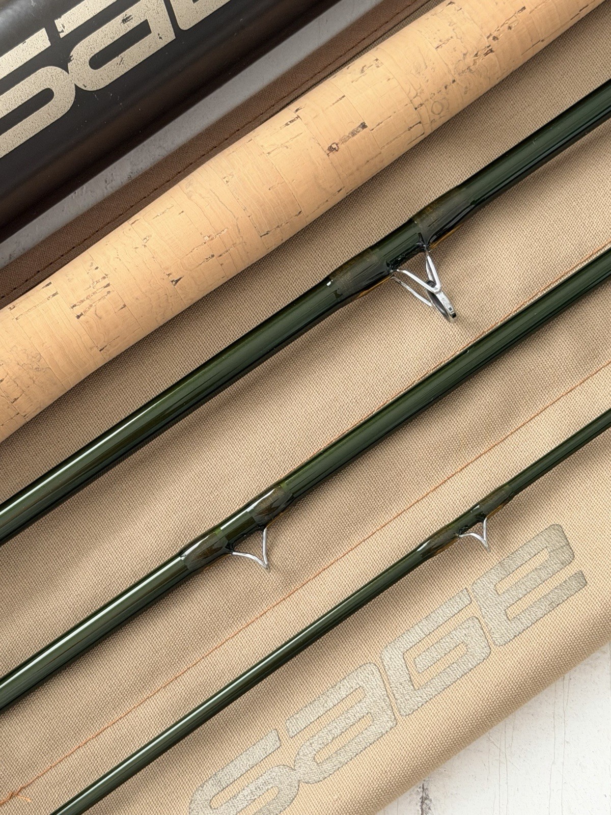 **BEAUTIFUL** 🔥 SAGE Z-AXIS Switch/Spey 8wt. 11’ft~4pc FlyRod!! ~LEGENDARY~ 🔥