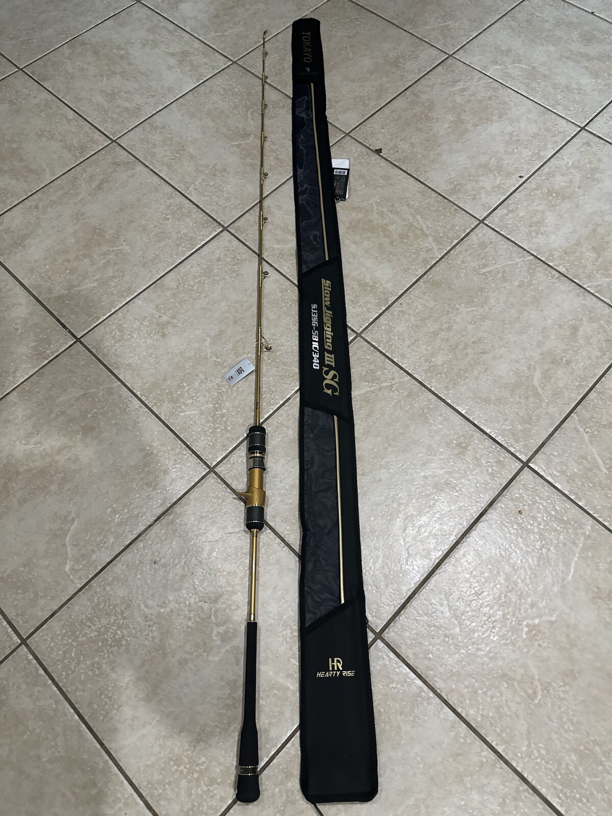 TOKAYO HEARTY RISE SLOW JIGGING ROD III SG. POWER 1. 340gr.Conventional. LIMITED