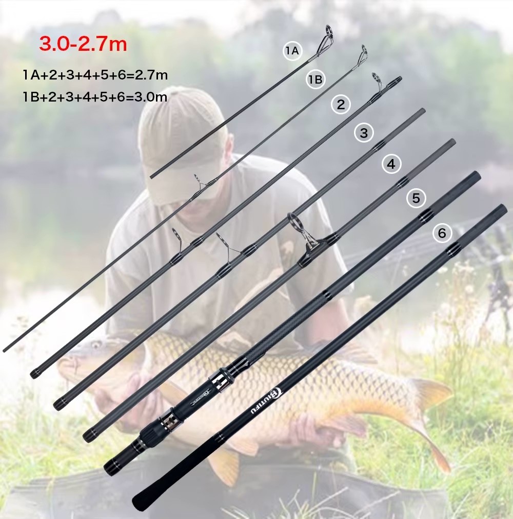 Travel Fishing Rod Carp Coarse Freshwater Rods Various
