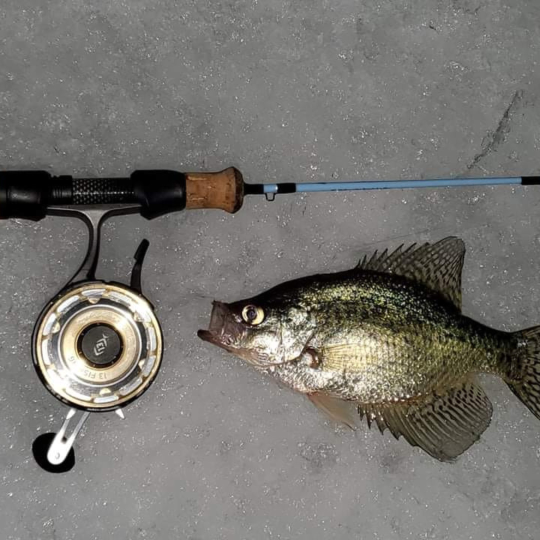 Wasatch Winterhawk 28″ Medium Action Japanese Toray Carbon Ice Rod