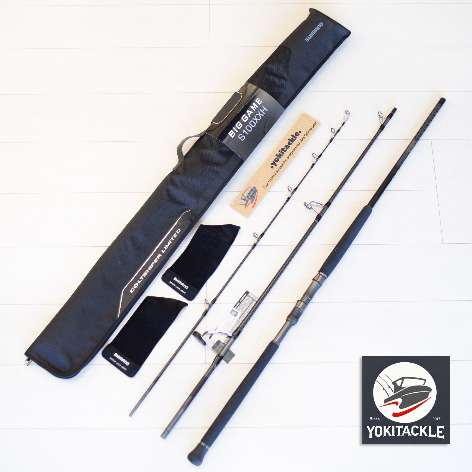 Shimano 24 COLTSNIPER Limited BIG GAME S100XXH 3pc Spinning Rod