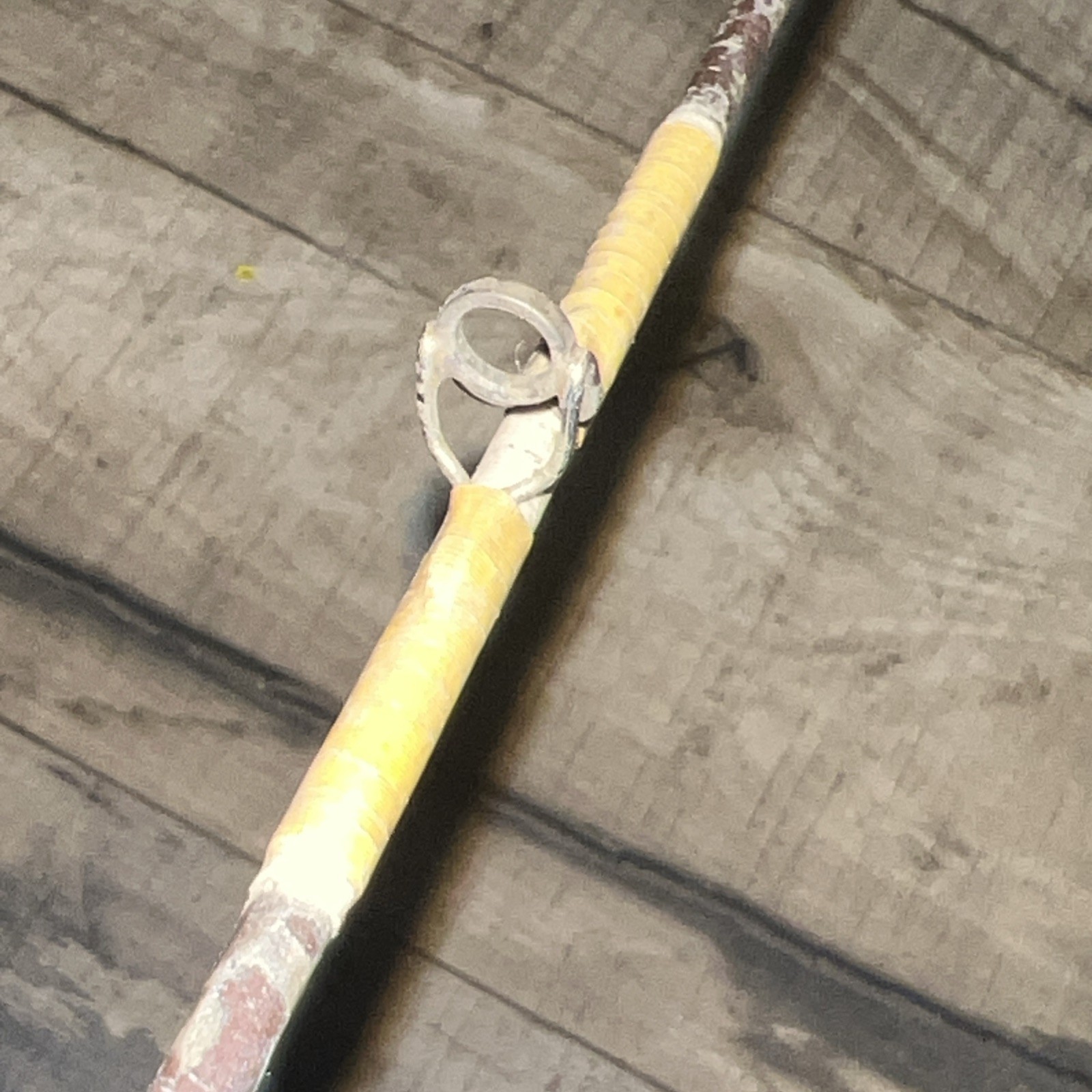 Vintage SABRE Basstroker Custom BaitCasting 5.5’ Rod 8-20lb BS154 Fast Taper USA