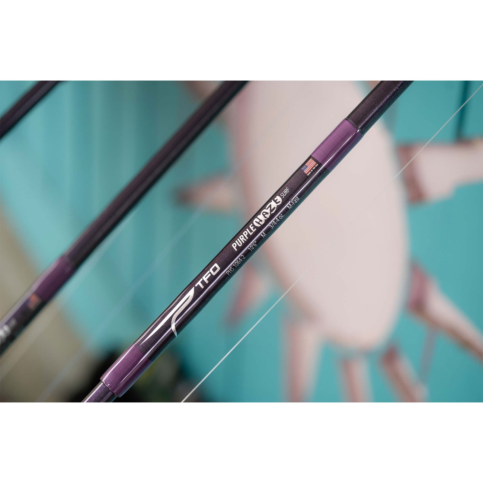 TFO Purple Haze 10ft6in M 2pc Spinning Rod (PHS-1064-2)