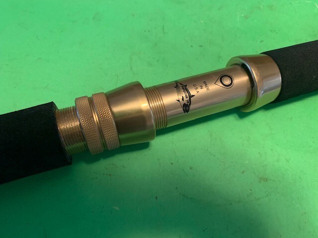CUSTOM BUILT 6 FOOT 3 INCH 50 TO 100 POUND CLASS FISHING ROD AFTCO PERFECTION