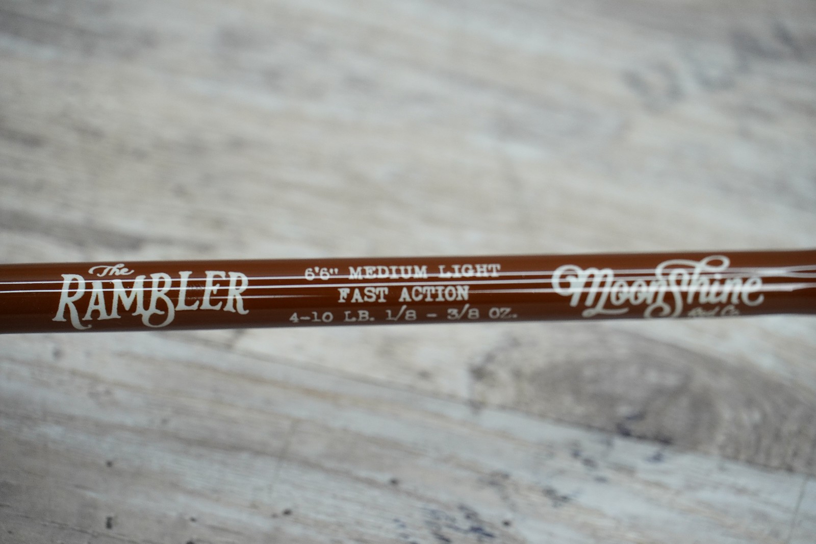 Moonshine Rod Co. The Rambler Series 6’6″ – Medium Light ” BOTTOM PART ONLY