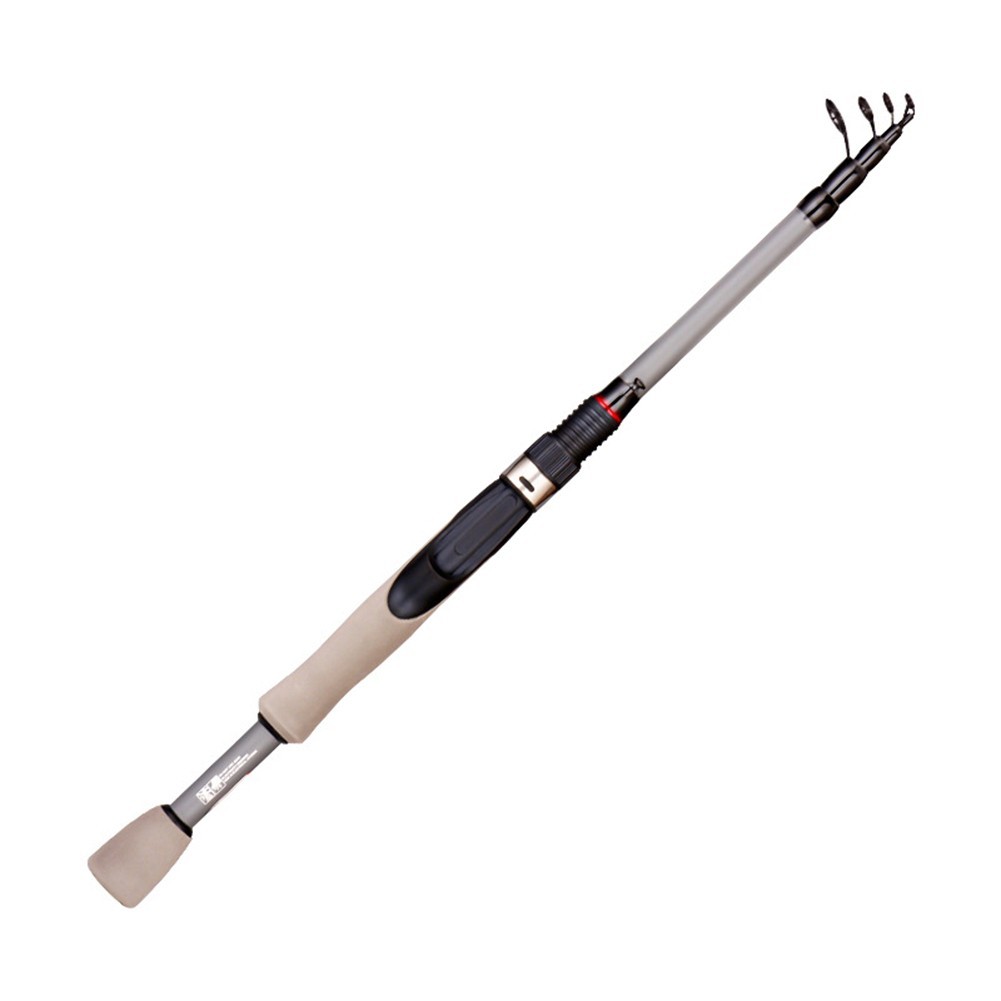 Telescopic Carbon Fiber Fishing Rod 160cm Saltwater Casting Rod with Grip