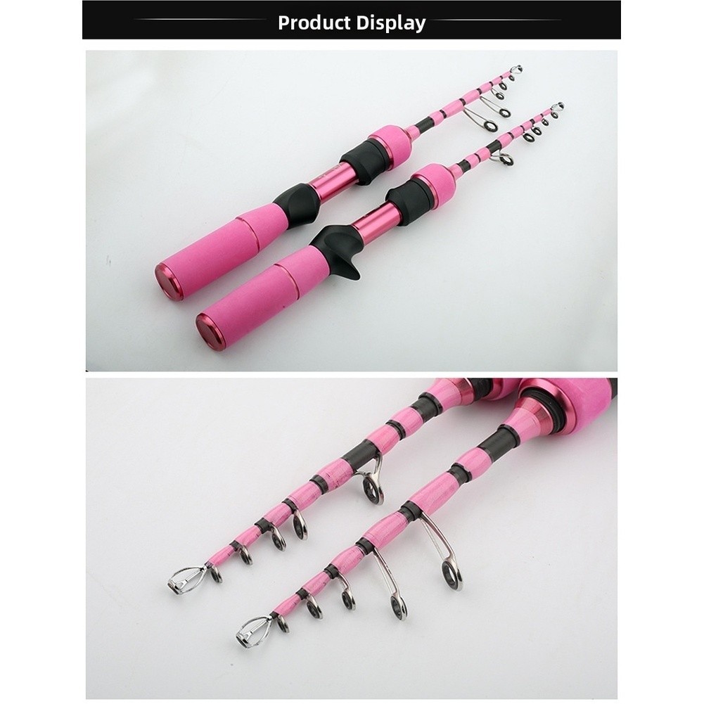 Carbon Telescopic Fishing Rod 1.5m 1.68m 1.8m for Small Water Precision Angling