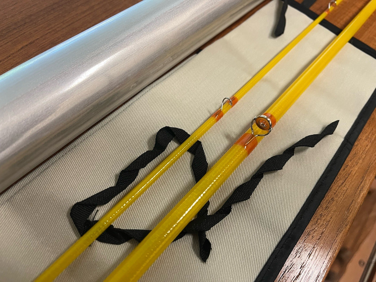 James Green Fiberglass Fly Rod Explorer Series 8’3” 4 Line