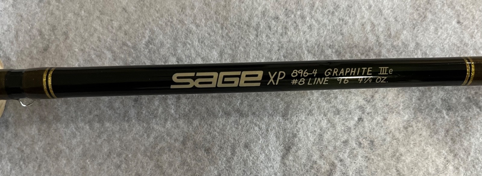 Sage XP 896-4 Fly Rod Used Classic in Excellent Condition with Fighting Butt