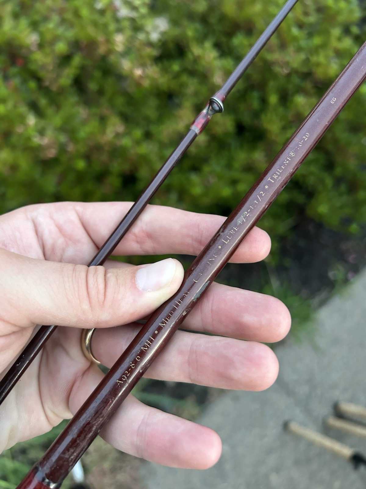 Berkley Air IM7 8’6” A92 MH 10-20lb Casting Rod By Buzz Ramsey