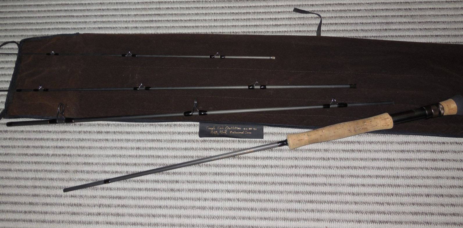 TFO Lefty Kreh Professional Series 4 pc. Fly Fishing Rod 8 Wt. 9′