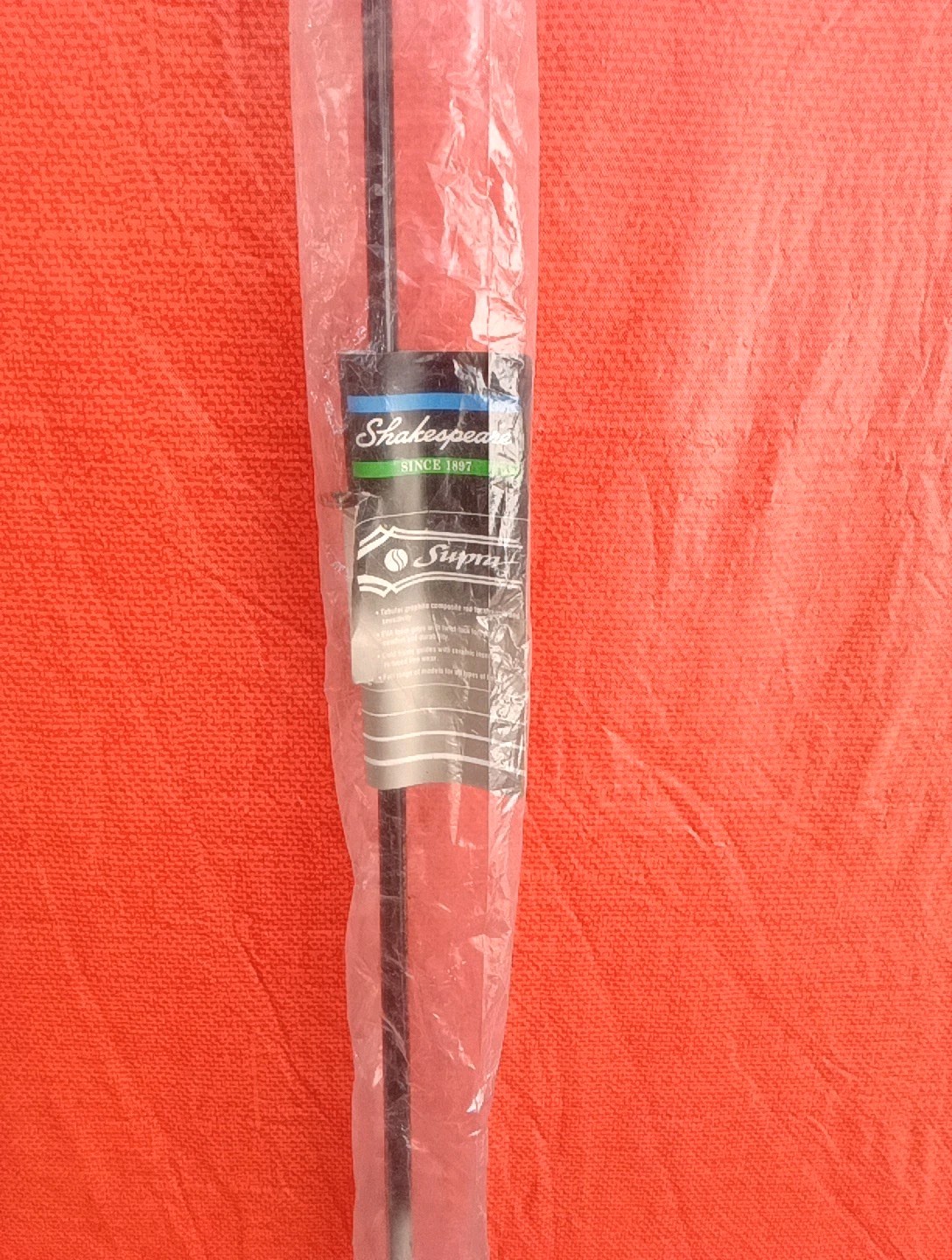 Shakespeare Supra TM BC 1656 1M BAITCASTING Fishing Rod BRAND NEW VTG RARE OOAK