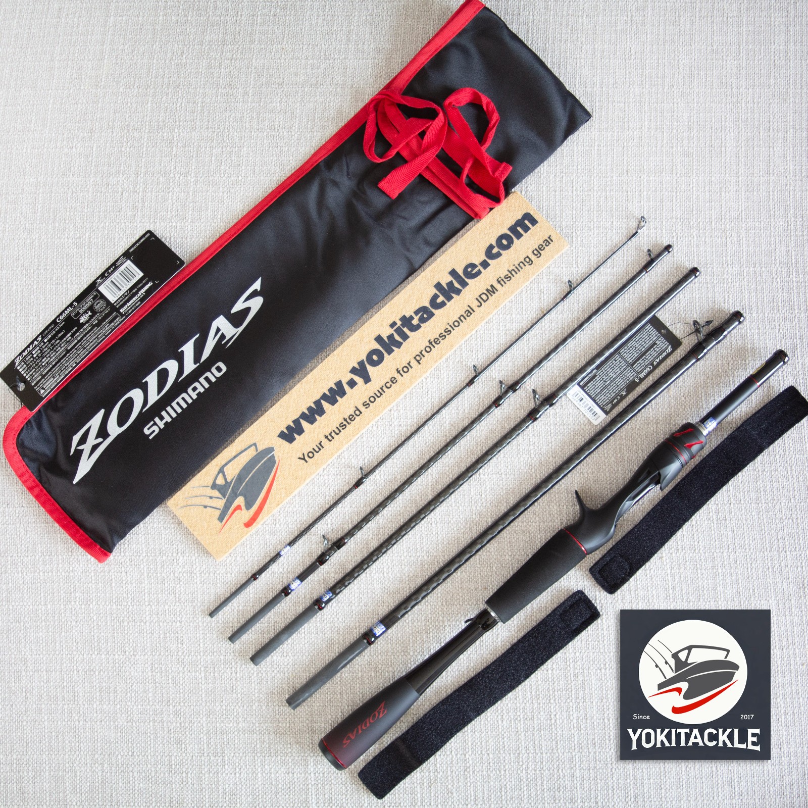 Watch Our Product Video-Shimano 21 ZODIAS Pack C58ML-4 Baitcasting Rod for Bass