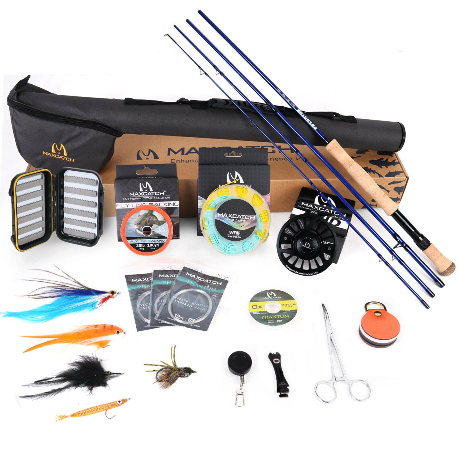 Predator Saltwater 9FT 8/9/10wt Fast Action Fly Fishing Rod and Reel Whole Combo