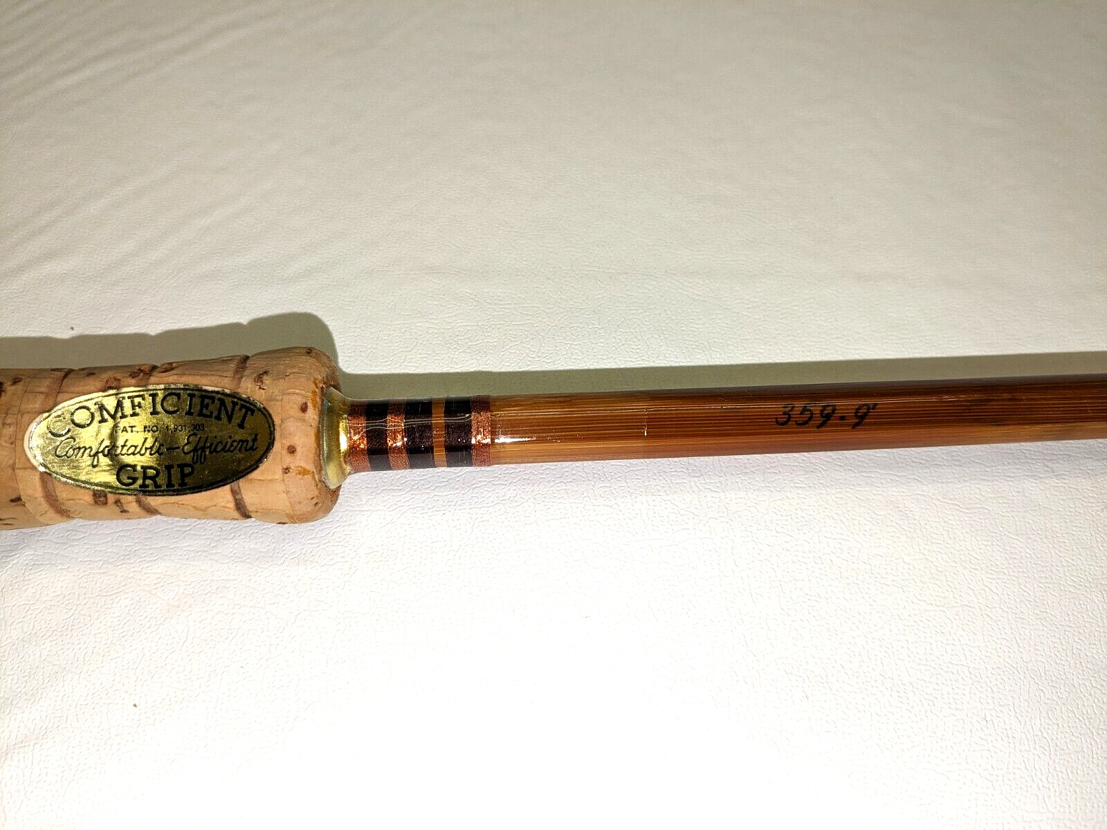 Southbend Bamboo Fly Rod Model 359 9ft 3-pc with extra tip including bag & tube