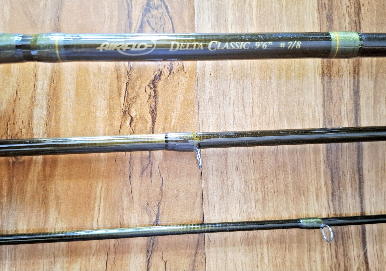 Airflo Fly Fishing Rod Delta Classic 9ft6 #7/8 3 Piece Cork Salmon Trout River
