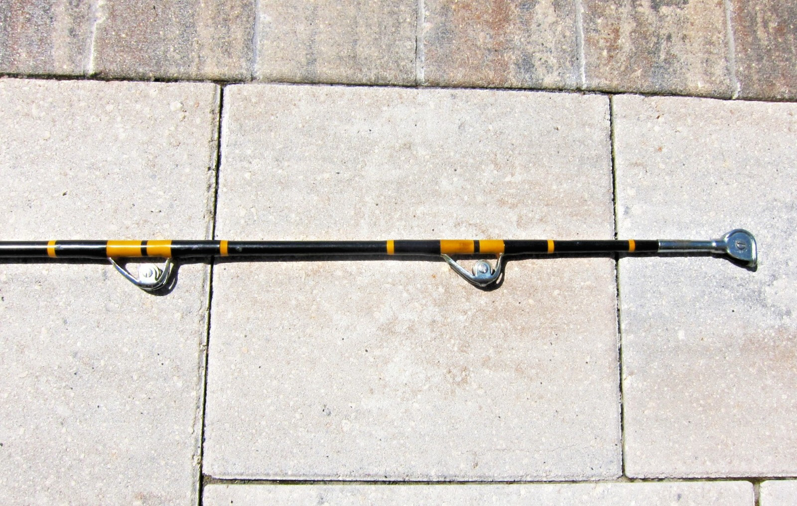 Vintage Custom Trolling Rod: AFTCO Roller Guides/Tip & Alm Butt: 6’10”; 25-50lb!