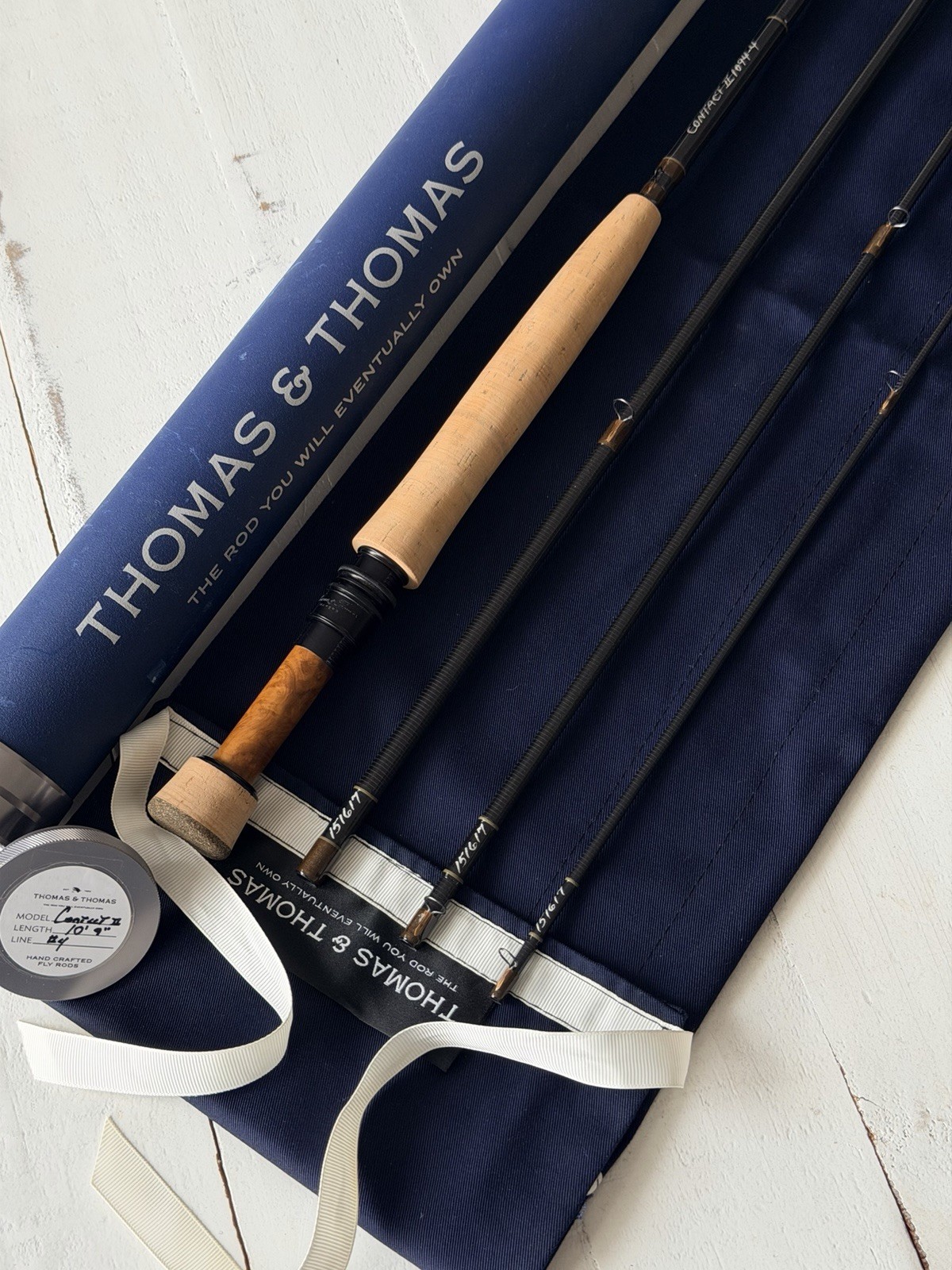 ** BEAUTIFUL**🔥 Thomas & Thomas CONTACT II 4wt 10’9”in~4pc Fly Rod!!🔥~LQQK~🔥