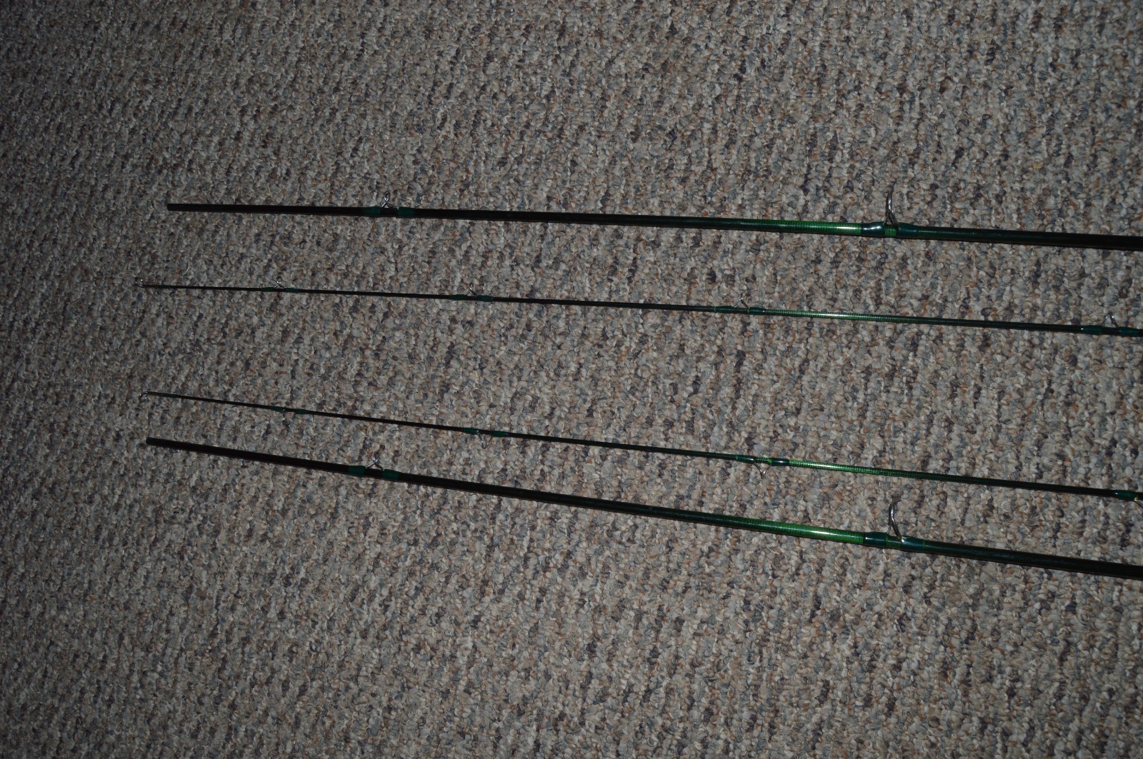 (2) NICE SCIENTIFIC ANGERS FLY RODS 8 .6 FOOT 5/6WT