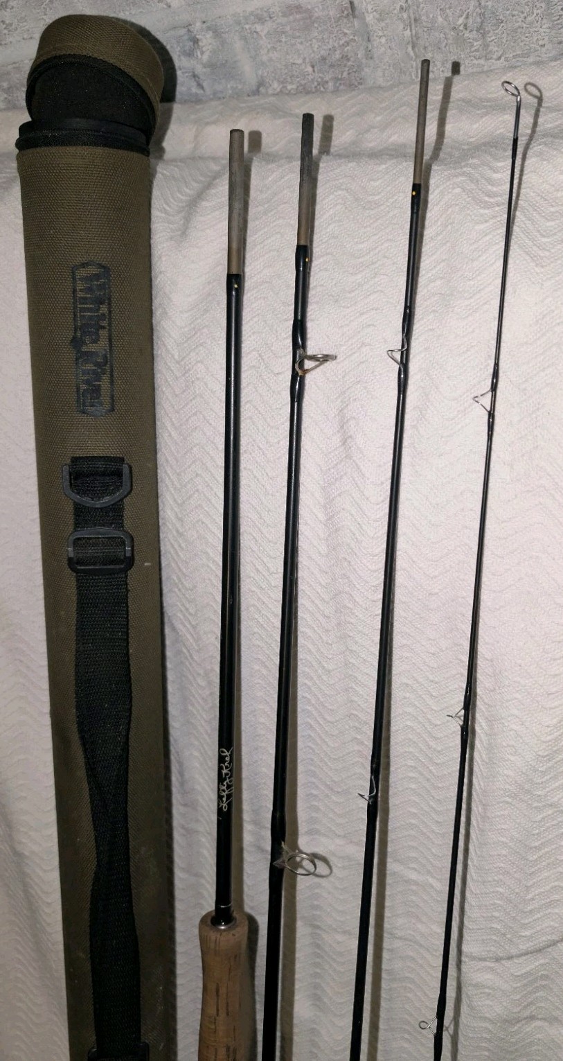Temple Fork Outfitters TICR Lefty Kreh Fly Rod 9ft 8wt 4pc W/Mismatch Tube