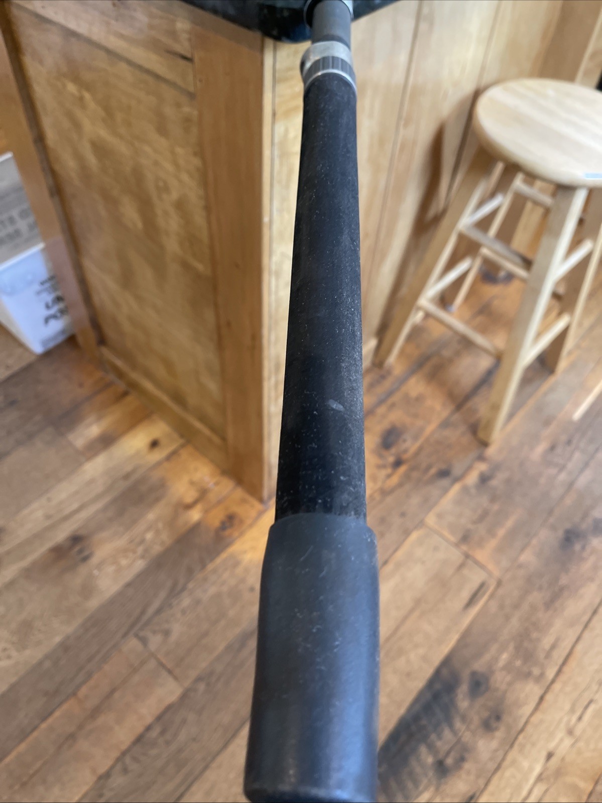 shakespeare ugly stick 7’8” custom salt H20 Heavy Fuji Reel Seat Vtg 7 Guide 1pc
