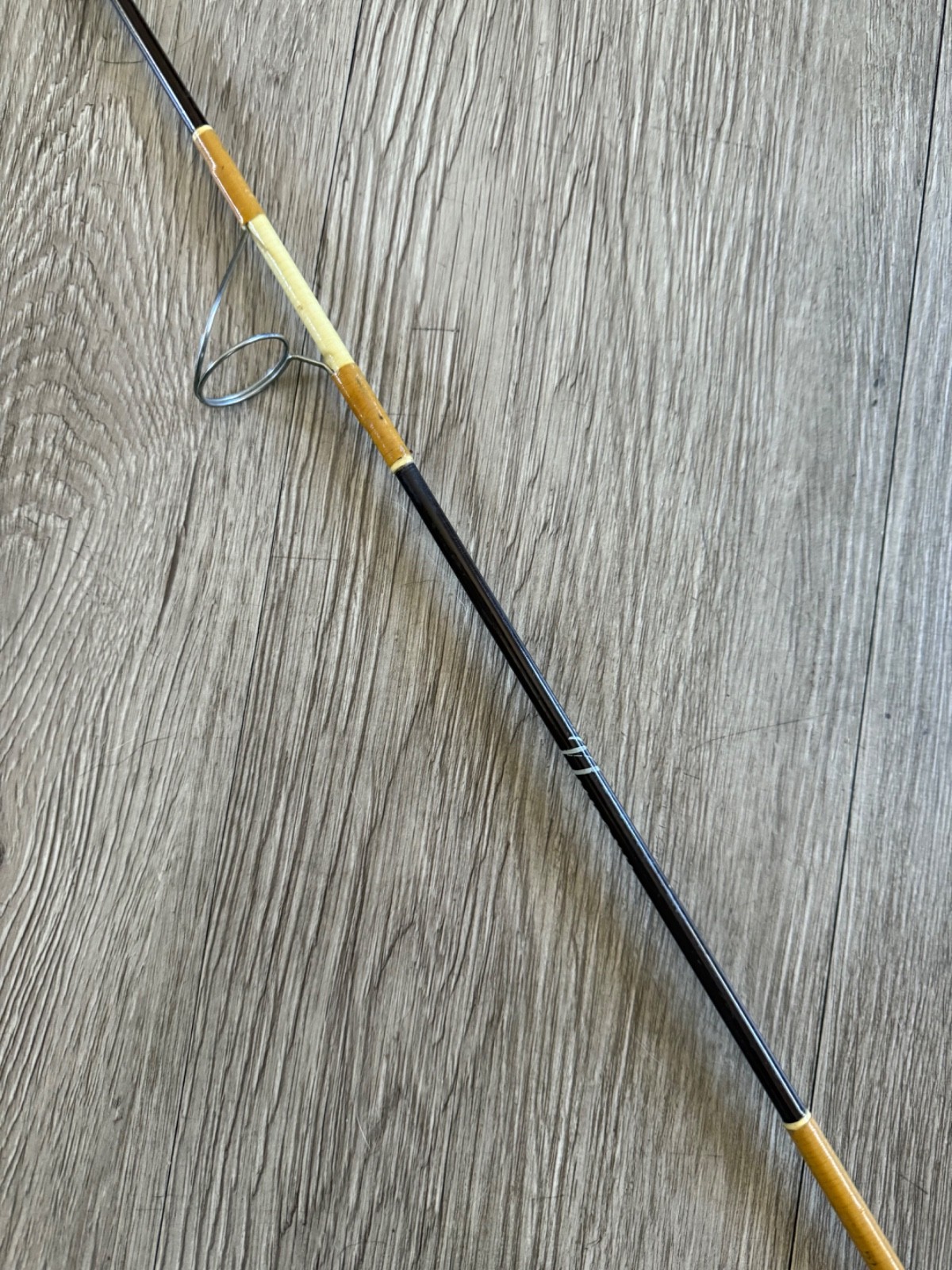 Vtg SABRE model #112 FISHING ROD Nypoxy 5 ft pole 2-6 lb. line freshwater beauty
