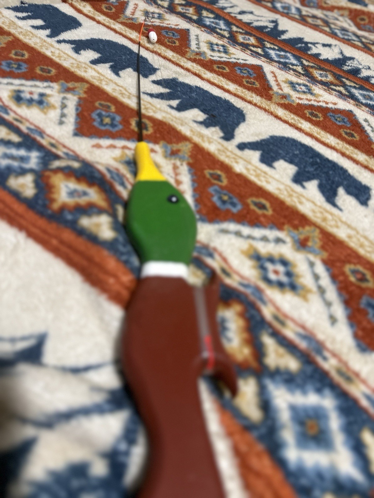 The Green Hornet Ice Fishing Pole
