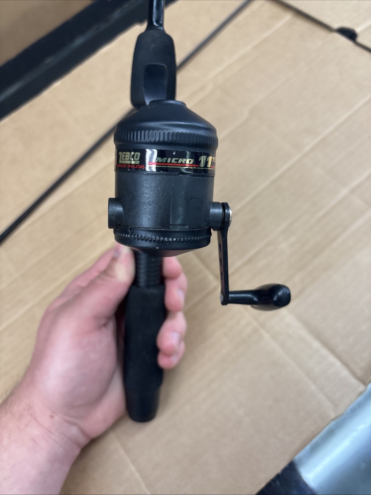 Zebco Micro MZS 46UL Ultra Light 4’6” 2 Piece Fishing Rod