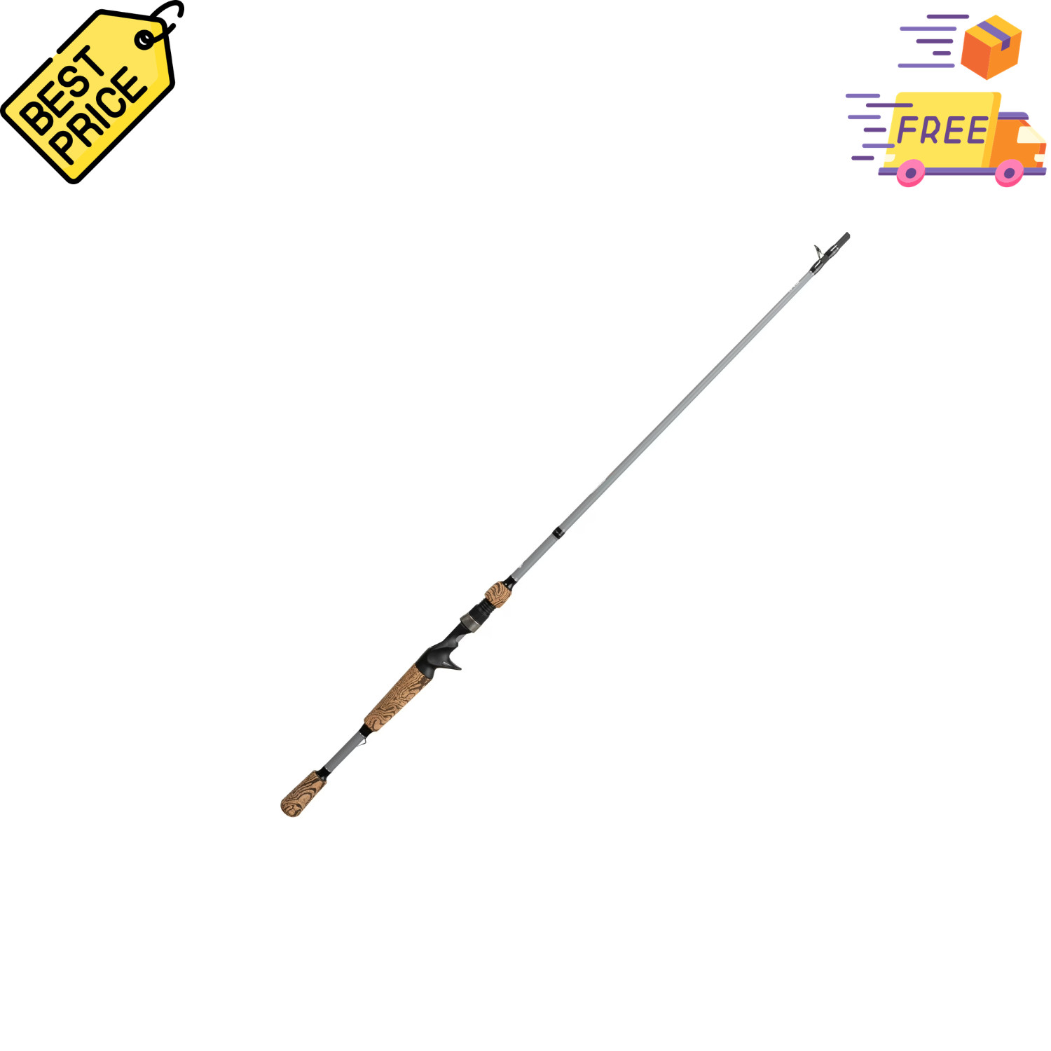 Ozark Trail OTX Baitcast Fishing Rod IM7 Graphite Casting Freshwater Salt