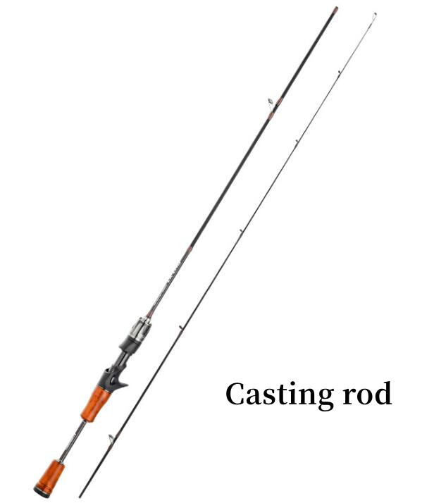 Trout Fishing Rod Carbon Fiber Spinning/casting Rods 1.68M/1.8M Lure Pole Travel