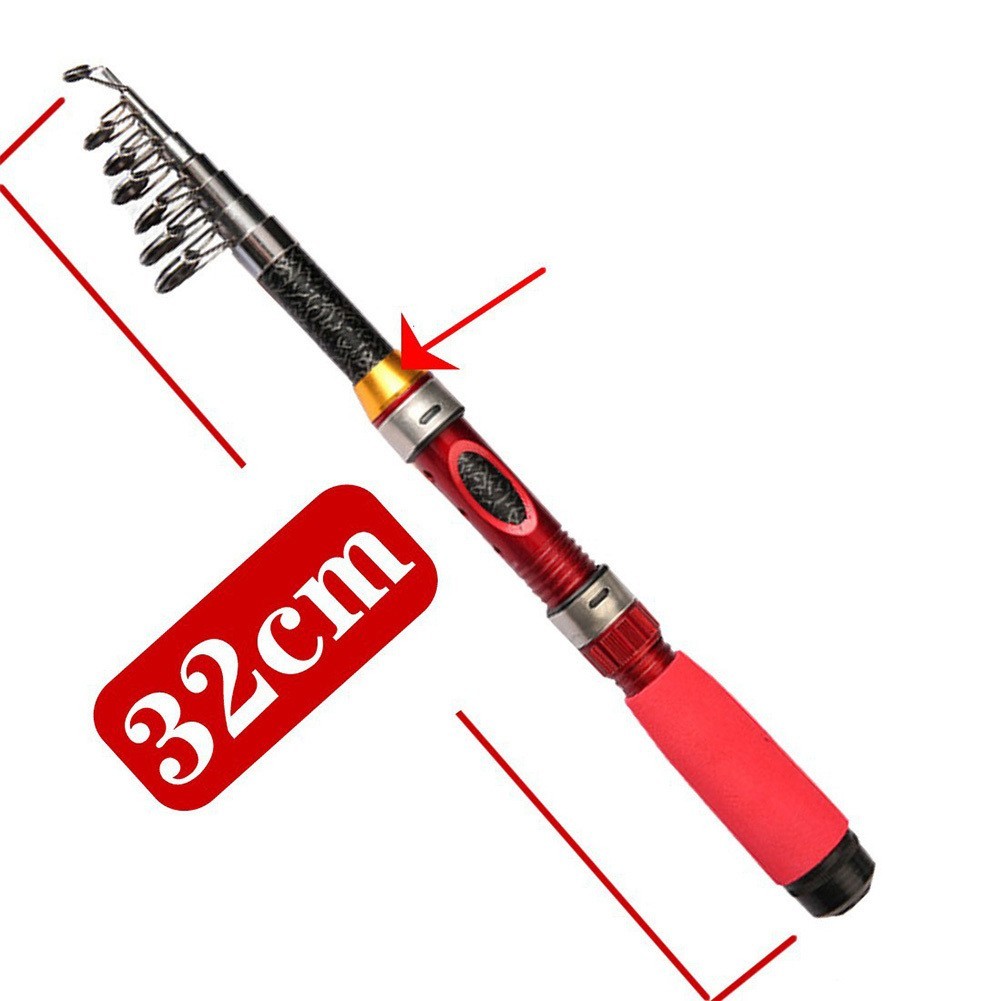 Mini Fishing Rod For Combo Lightweight Telescopic Design for Adventure