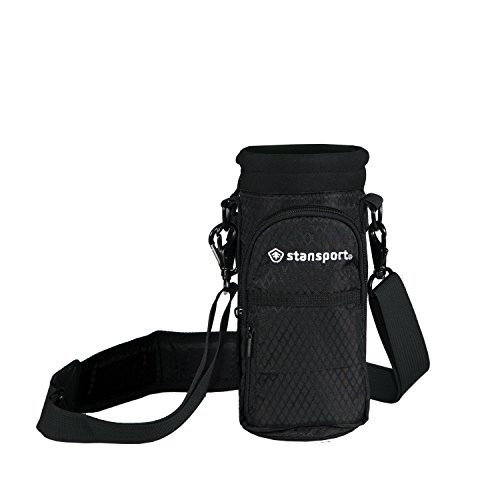 Stansport Insulated Bottle Carrier with Strap Fits 32-40 Oz Bottles