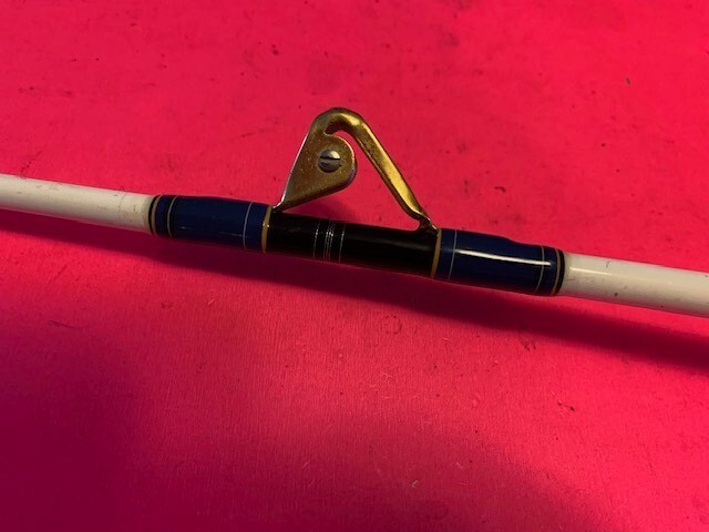 CUSTOM SABRE 6455XXH 5 FOOT 9 INCH 50 TO 120 POUND RATED TROLLING FISHING ROD