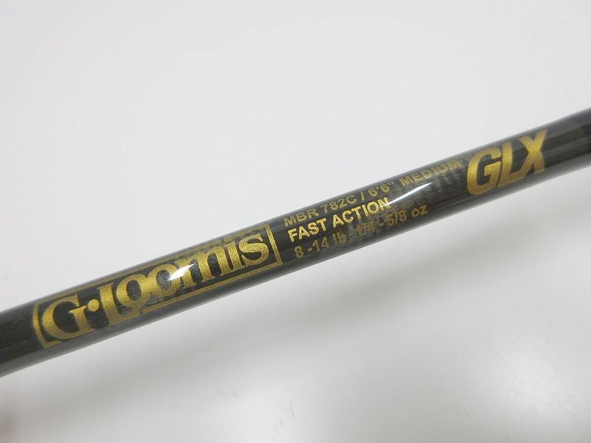 G. Loomis GLX MBR 782C Baitcasting Rod Bass Fishing 7065