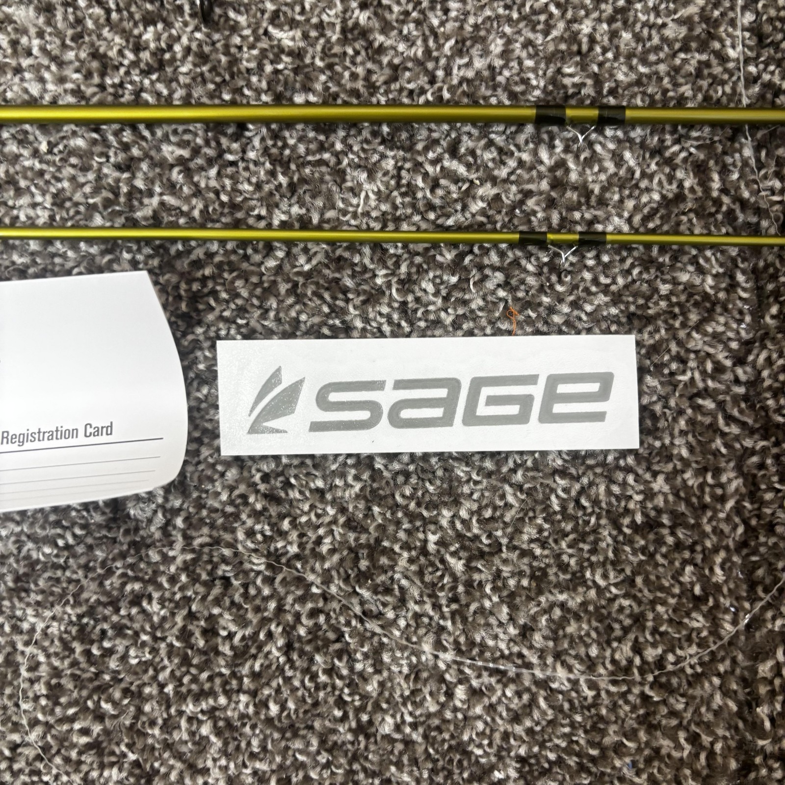 Sage PULSE 586-4 Fly Rod 8’6 5wt 4 Piece Green Graphite IIIe Fast Action Rod