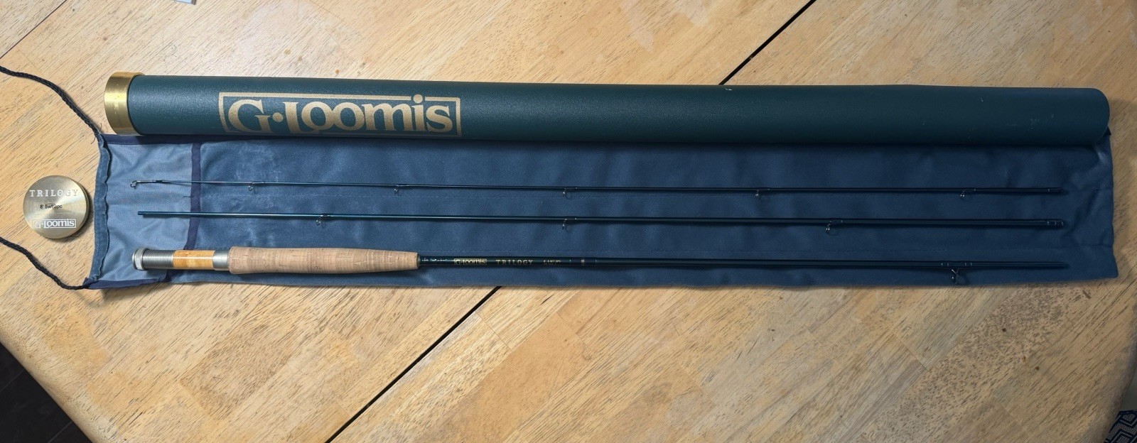 G. Loomis Trilogy FR 965-3 – 8′ 5wt. 3 piece Fly Rod in original tube